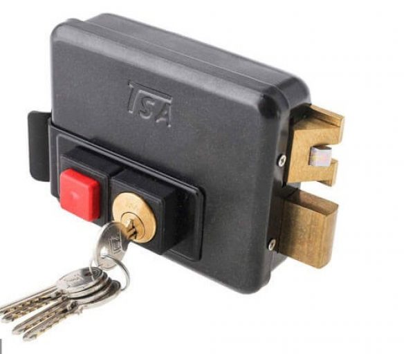 قفل برقی بیرون بازشو تسا کلید کامیپوتر 7084