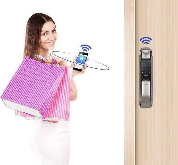 دستگیره و قفل دیجیتال سامسونگ مدل SHP-DP728