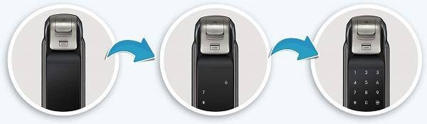 دستگیره و قفل دیجیتال سامسونگ مدل SHP-DP728