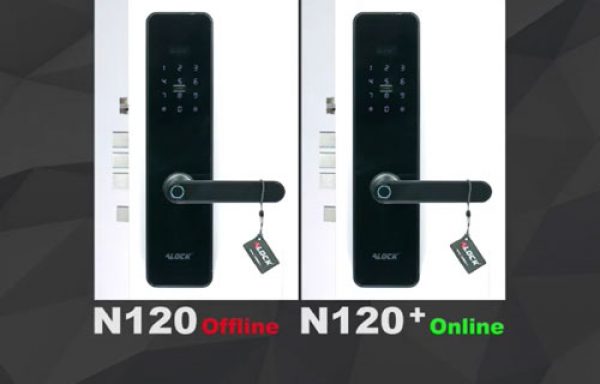قفل دیجیتال اثر انگشتی ALOCK مدل +N120