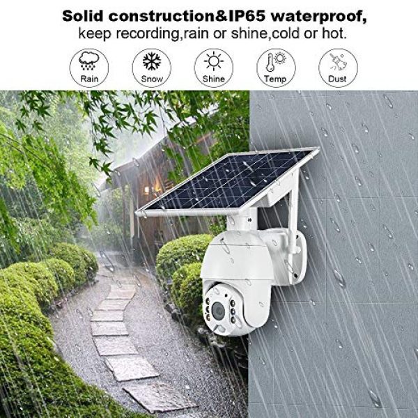 دوربین مداربسته Fede مدل Wi-Fi Solar PTZ