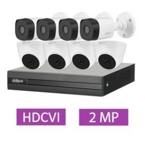 پک دوربین مداربسته 8 کانال داهوا