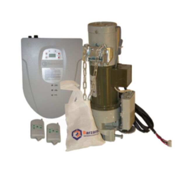 موتور کرکره برقی 500 کیلوگرم DC بارزانته بهمراه باتری UPS