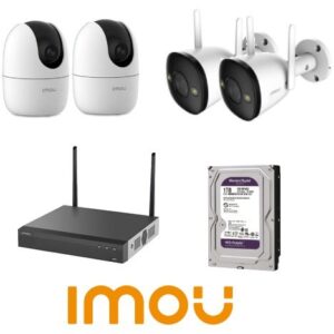خرید پک 4 کاناله دوربین بیسیم آیمو 2 مگاپیکسل + جزئیات کامل