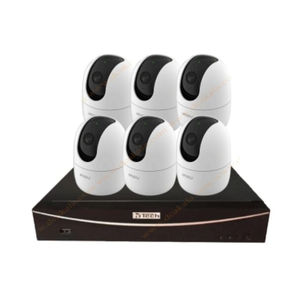 بررسی کامل پکیج 6 دوربین بی سیم 2 مگاپیکسلی آیمو و دستگاه DVR